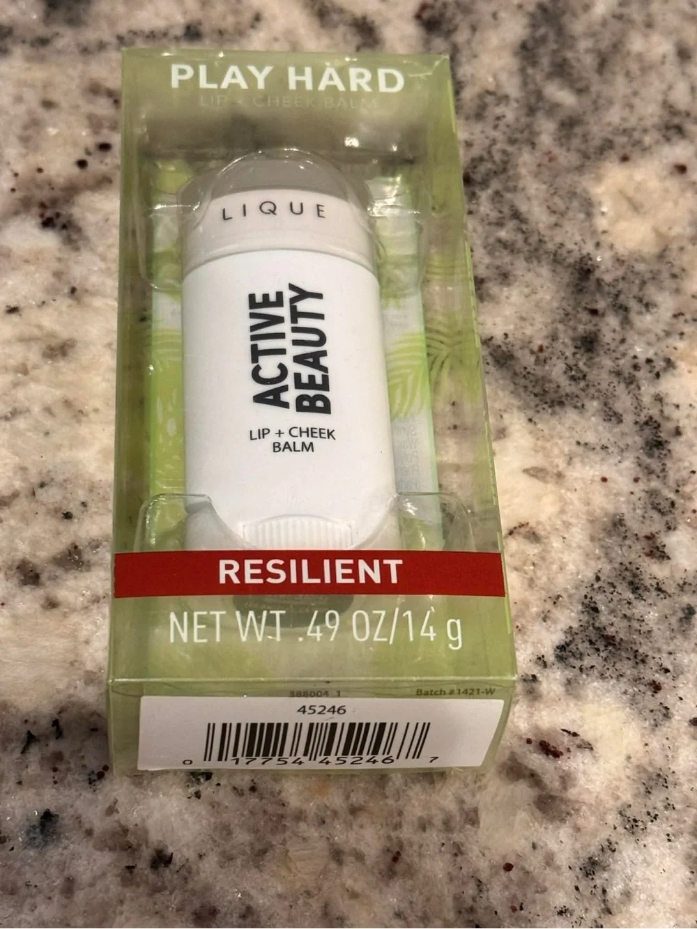 Active Beauty Play Hard Lip + Cheek Balm - Resilient (White Packaging)